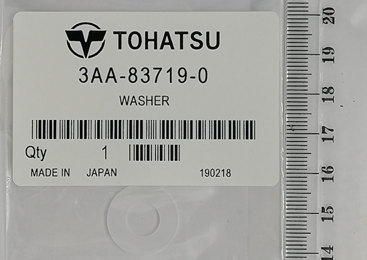 Washer Tohatsu. Mercury  12-953925