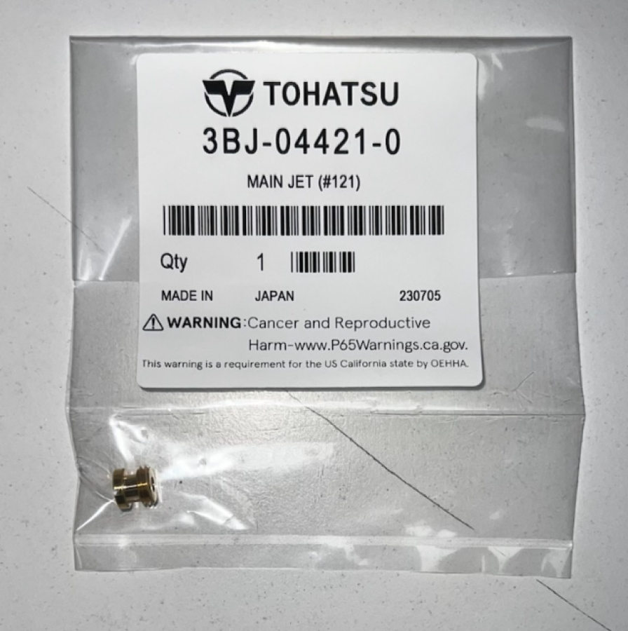 Жиклер основной №121 MFS 20C 3BJ-04421-0 802701011