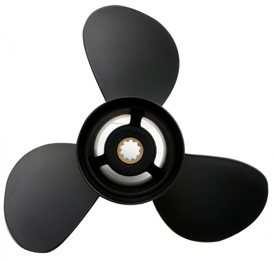 Propeller 3R0B64521-0 9.9x10 5211-099-10 Tohatsu Mercury Honda 25-30HP , 3 blades aluminum