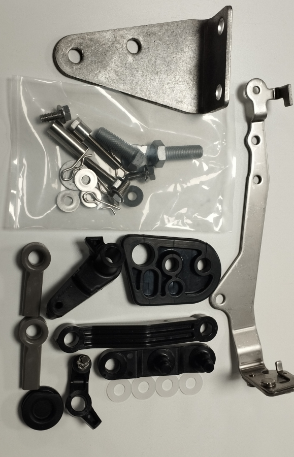 Conversion kit from handheld to remote control Tohatsu 15-20 HP