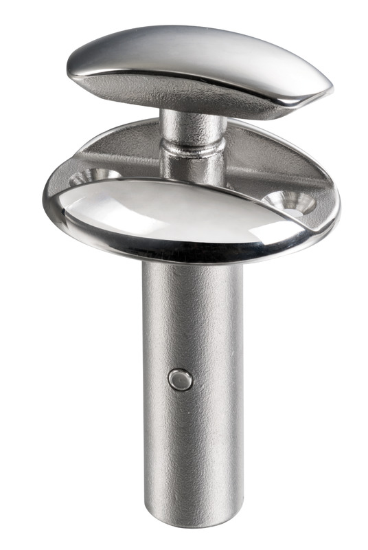 Dome hidden mini cleat 52 x 46 mm