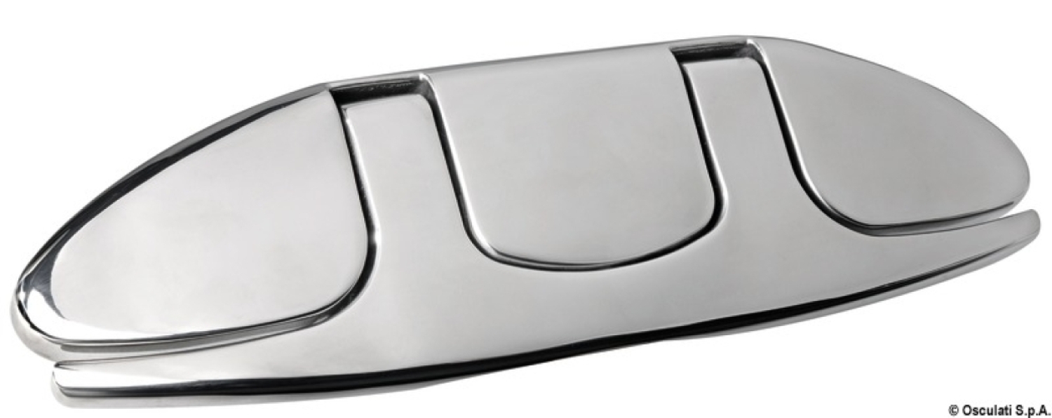 Pop-up cleat mirror-polished AISI316 115mm