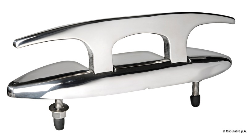 Pop-up cleat mirror-polished AISI316 350 mm
