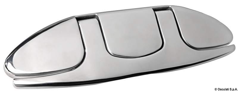Pop-up cleat mirror-polished AISI316 350 mm