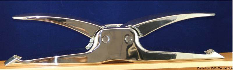 WING pop-up cleat AISI316 280x44 mm