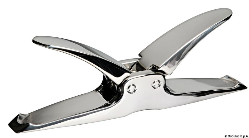 WING pop-up cleat AISI316 480x75 mm