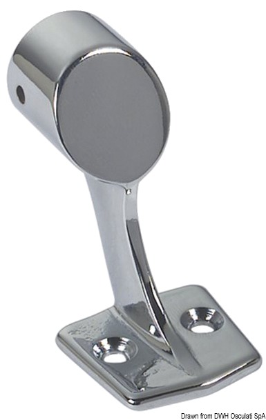 Handrail terminal bracket 22 mm