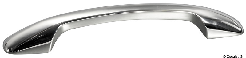 Streamlined handle mirror-polished AISI316