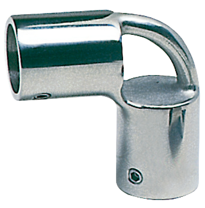 Bow angular joint w/eye Ø 22 mm