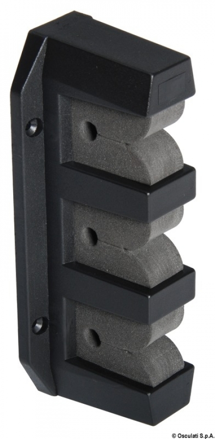 Fishing rod bracket 3 rods 198x62 mm -pair