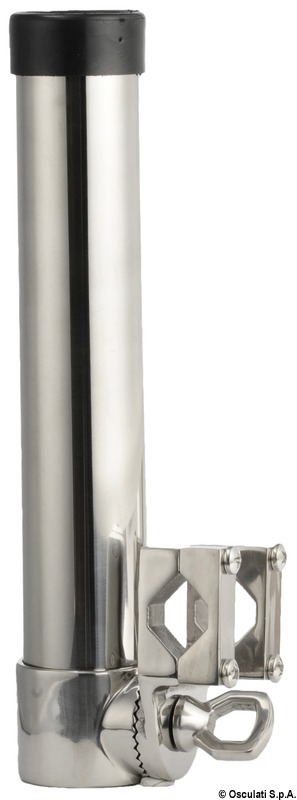 Rod holder w/clamp 25/30 mm