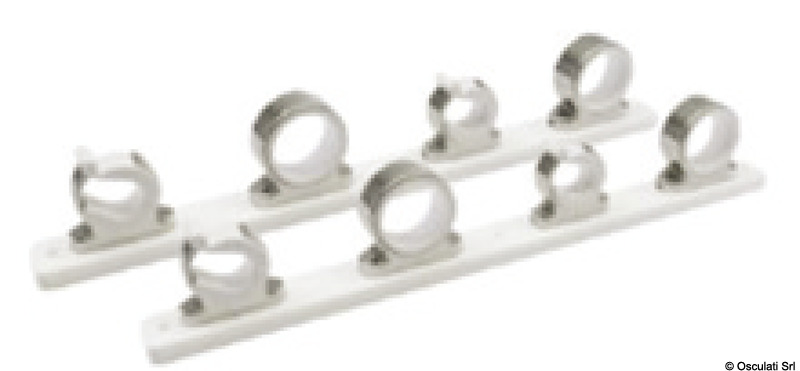 Aluminum fishing rod holder rack (4 rods)