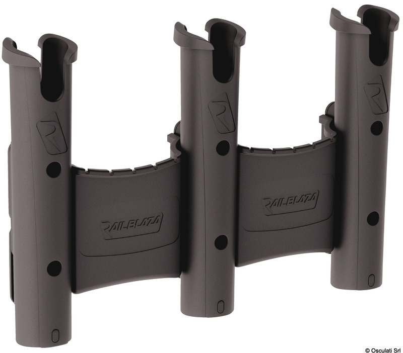 RodStow Triple with Caddy Black