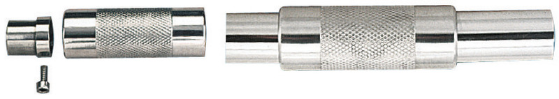 Telescopic closing hinge w/spring AISI316 35x2 mm