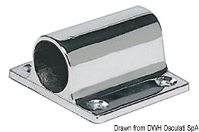 Side bushinh chromed brass 25 mm