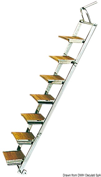 SS gangway/ladder 150 mm