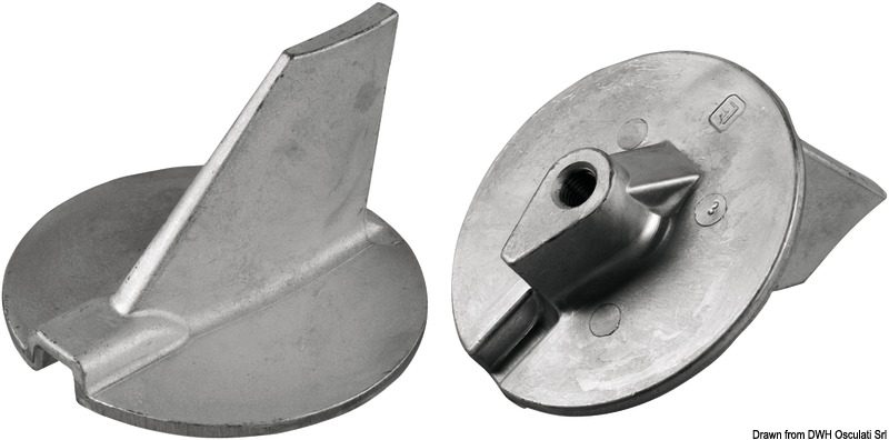 Zinc fin anode 90/200 HP