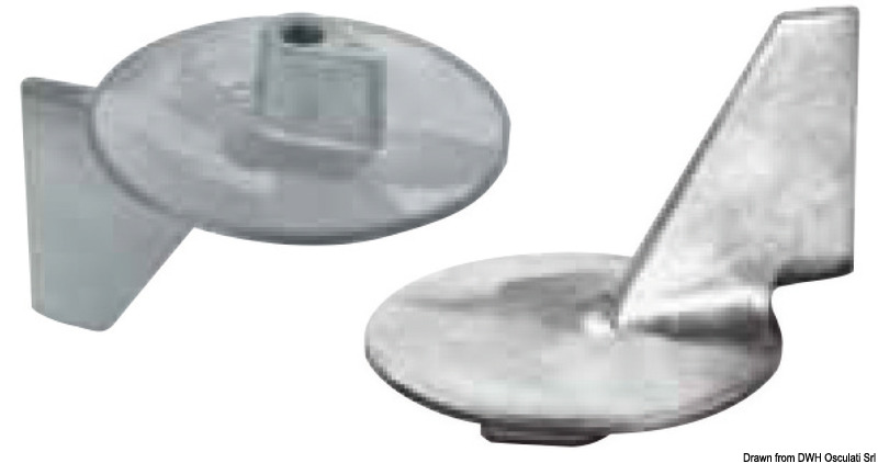 Fin anode Suzuki 150/225 HP