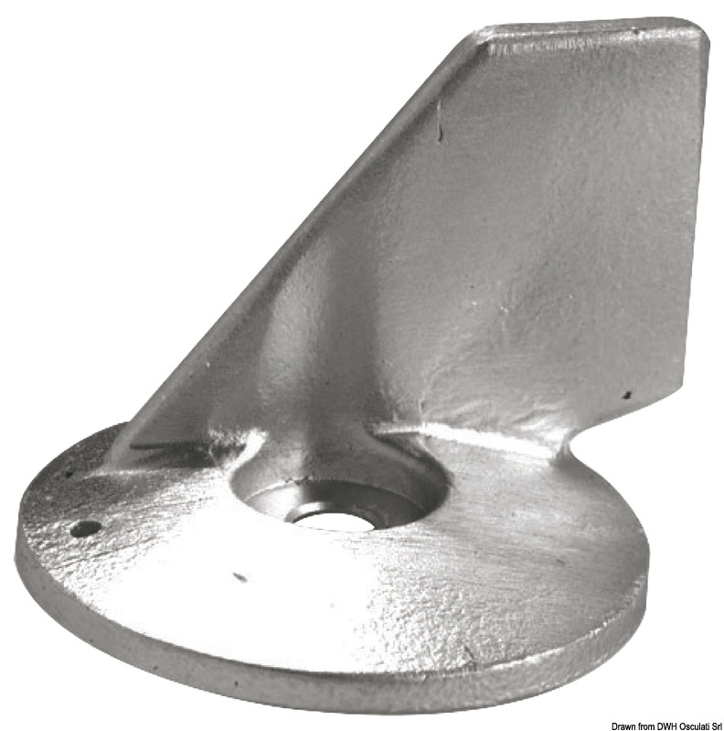 Aluminium fin anode 55/85 HP + 40/70 4-stroke