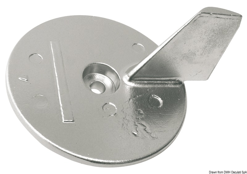 Zinc fin anode Honda 75/125 HP