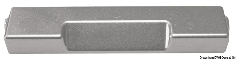 U-shaped aluminium anode f. outboards 60/300 HP