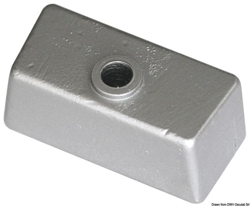 Magnesium cube anode