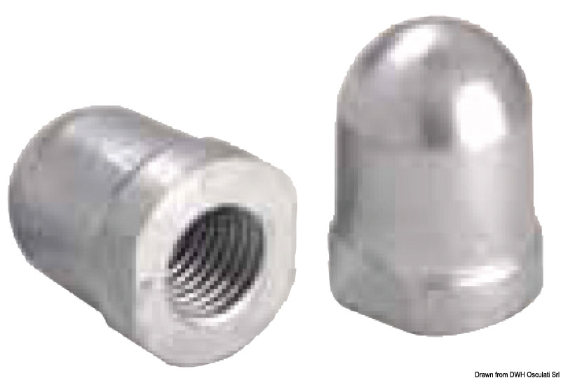 Sterndrive base support zinc anode 22/25 mm