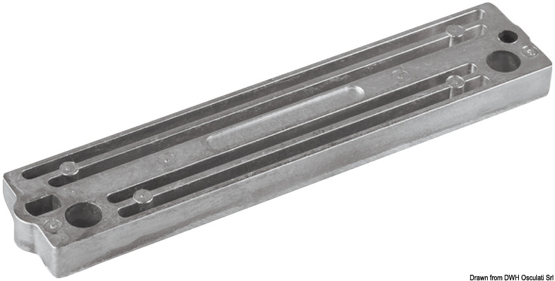 Aluminium rod anode 40/70 HP 4-stroke