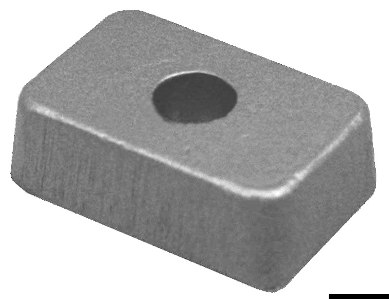 Aluminium anode Tohatsu 4/6 HP - 2/4-stroke