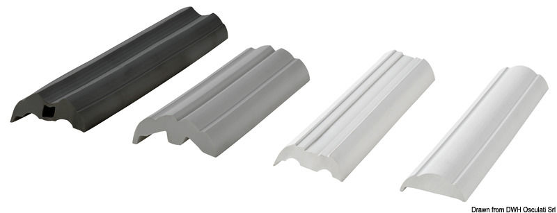 Grey PVC base for fender profile 35 flared