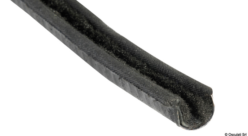 One track glass profile for sliding panels 4/6 mm