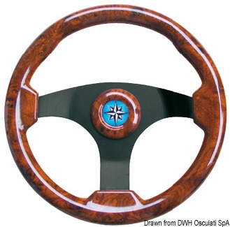 Technic steering wheel root coated/black 350 mm