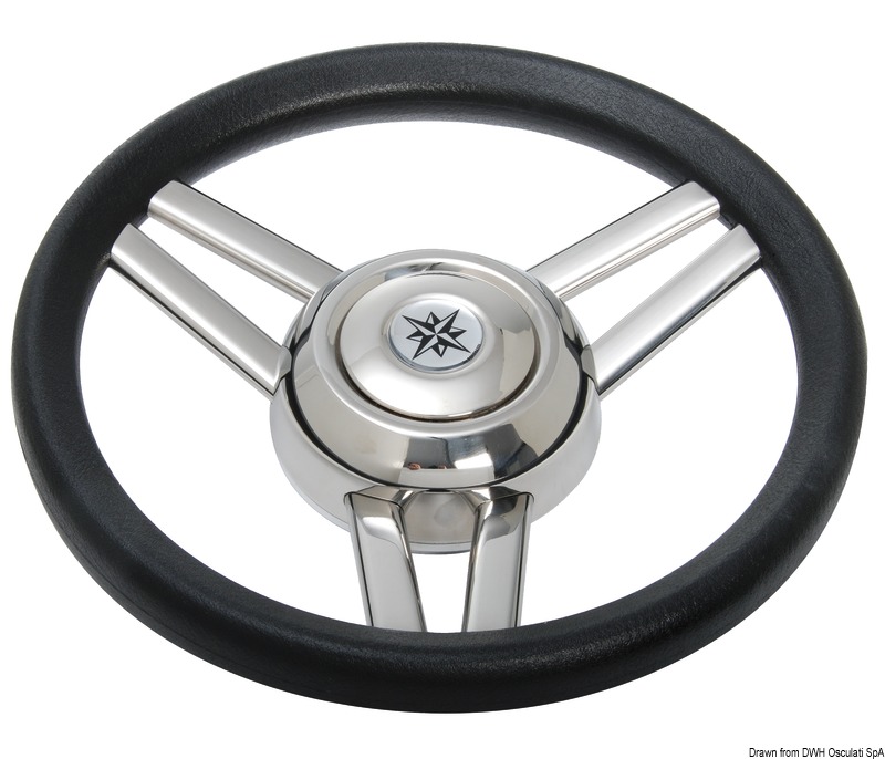 Magnifico steering wheel 3-spoke Ø 350 mm black