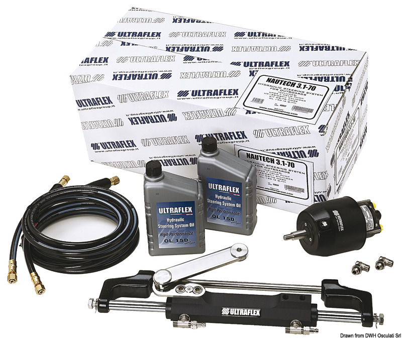 NAUTECH steering system 1 max 300HP cylinder OBF/2