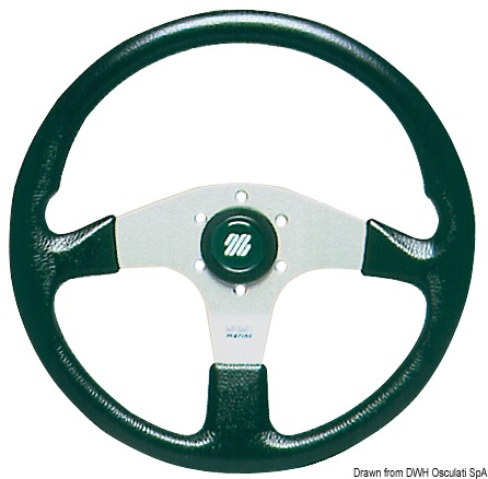 ULTRAFLEX Corsica steering wheel black 350 mm