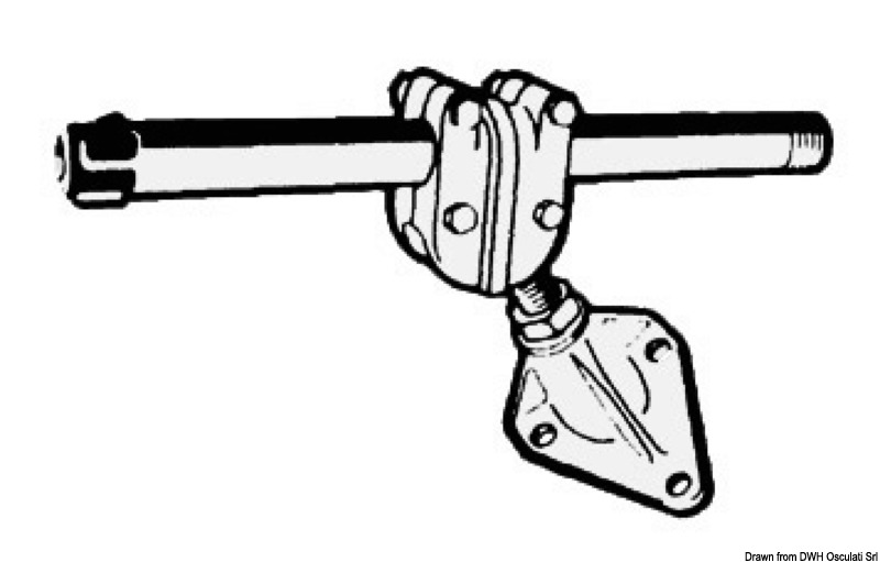 SS stern bracket S39