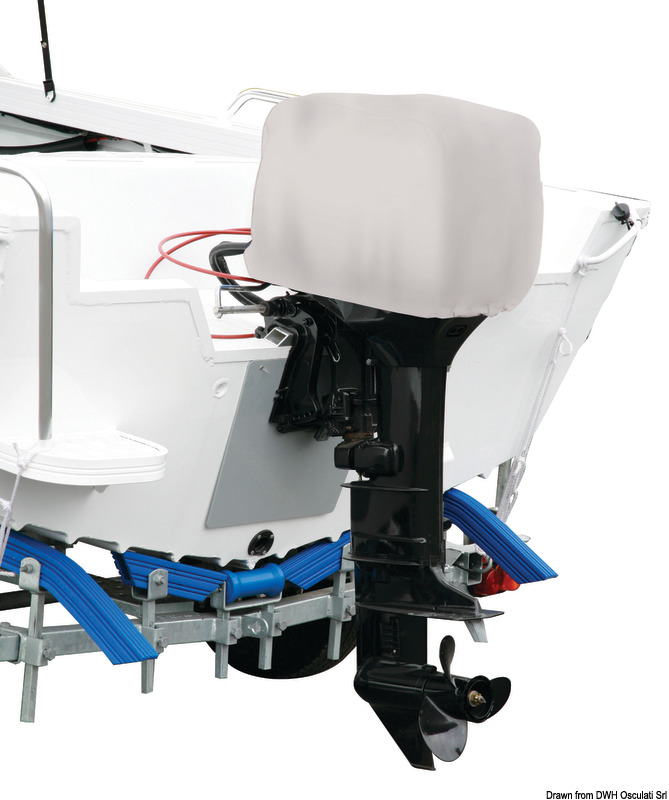 Oceansouth grey cover175-250HP 2/4-stroke outboard