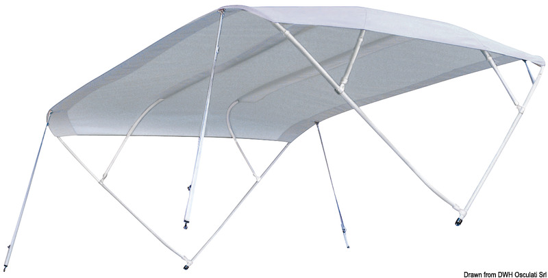 TESSILMARE Shade Master Fish white 140/160cm