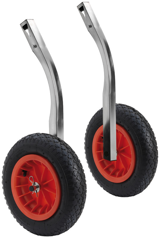 Transom tilting wheels for dinghies 180 kg