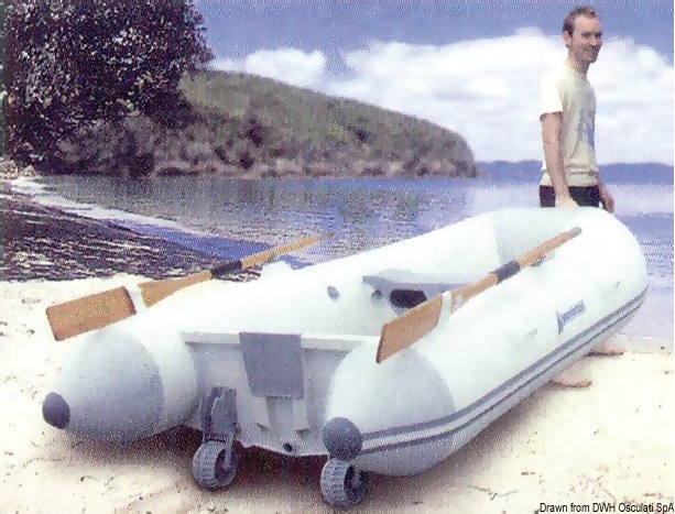 Launching wheels for tender 100x270 mm