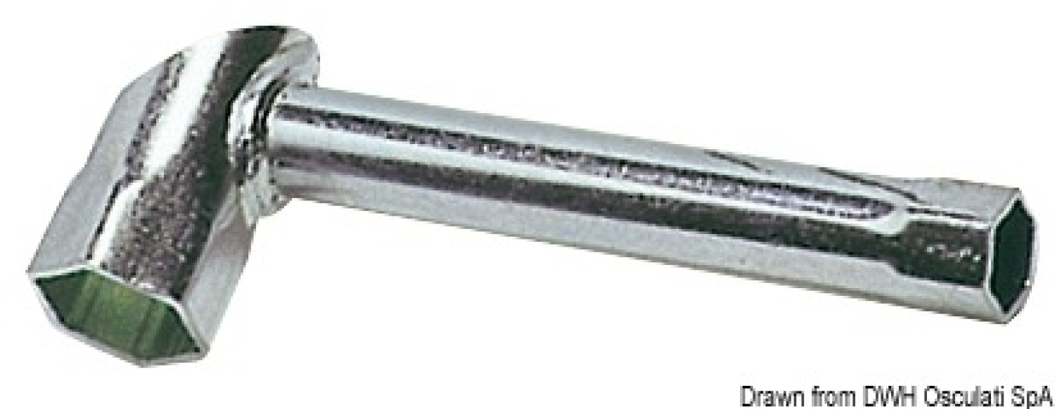 Universal spark plug wrench