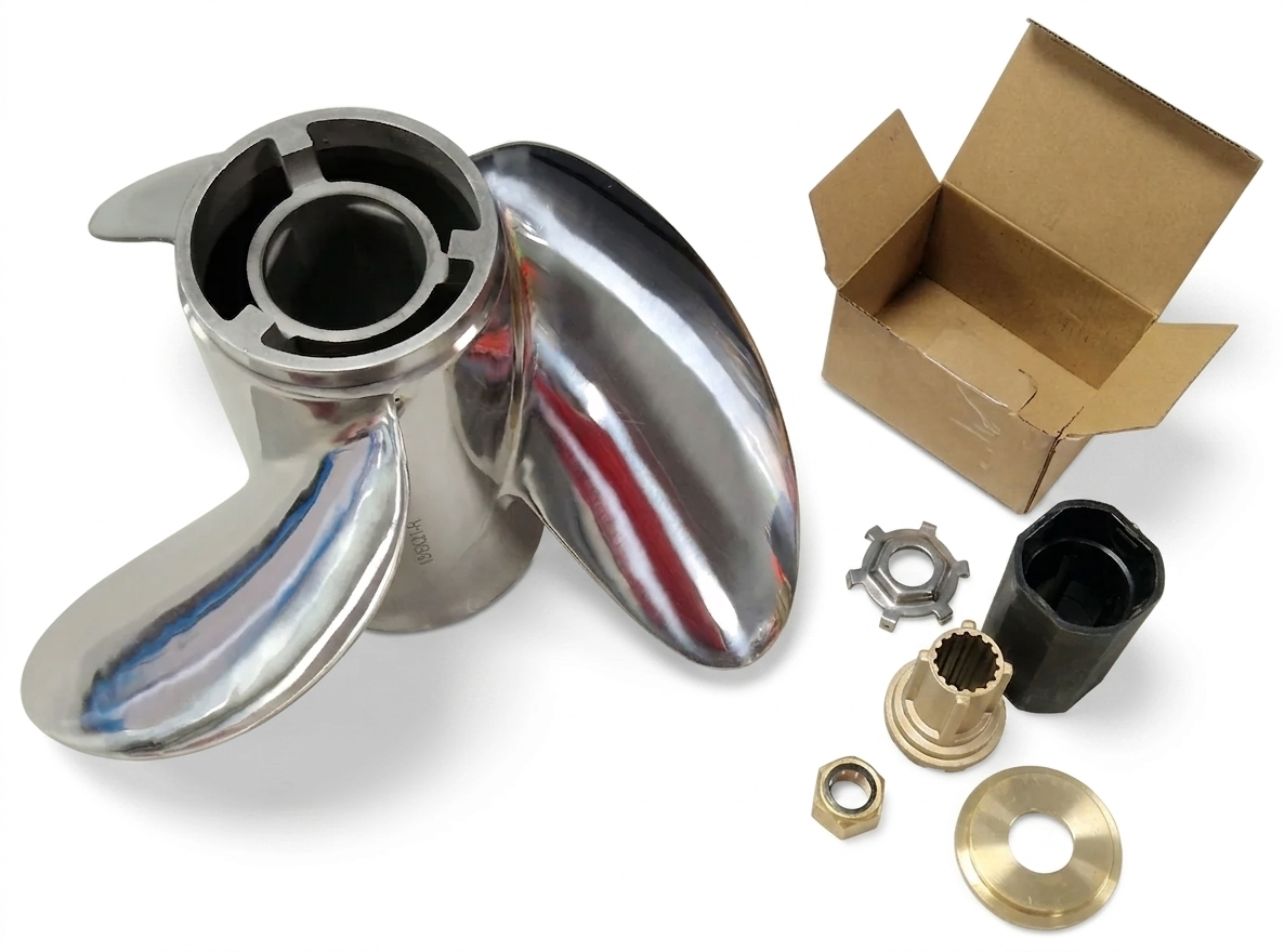 Propeller stainless steel  Mercury 48-16546A46 (150-300Hp) (3x13.6x21) R 1551-145-21