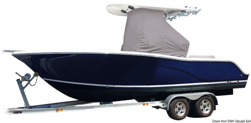 Cover for steering console w/T-Top grey large