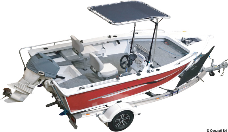 Seagull aluminium top 1.50 x 1.40 m