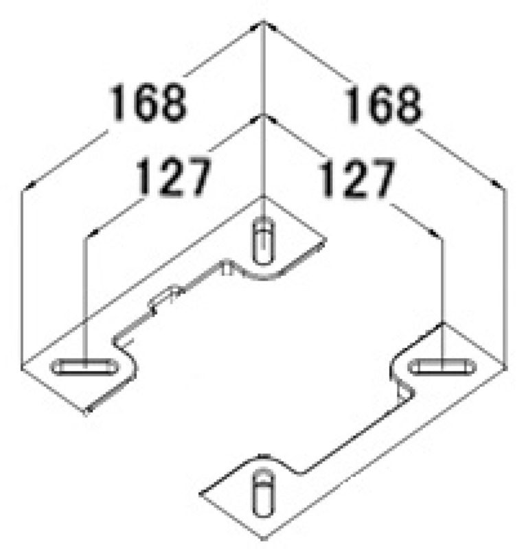 Padded seat w/H51 flip up RAL9010