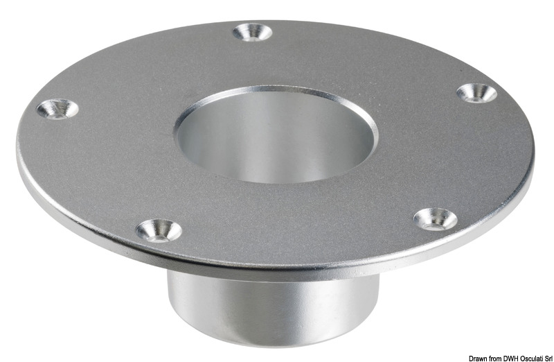 Support polished anodized aluminium 48.418.21