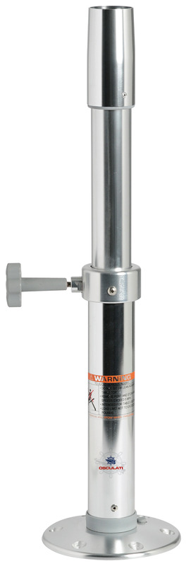 Large thread Lock telescopic table pedestal 450/700 mm