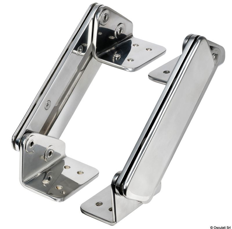 Pair of Flip-Up SS hinges with cover
