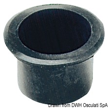 Anti-vibrating rubber glass holder