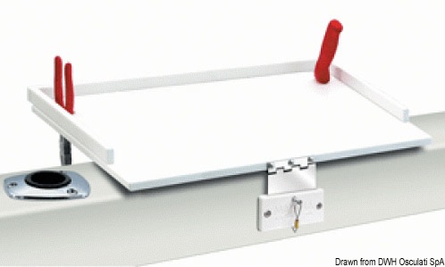 FDA plastic worktop 51x41 cm